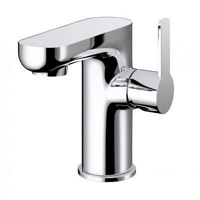 Imex Mono Basin Tap Imex Alma Single Side Lever Basin Mixer Tap with Clicker Waste in Chrome