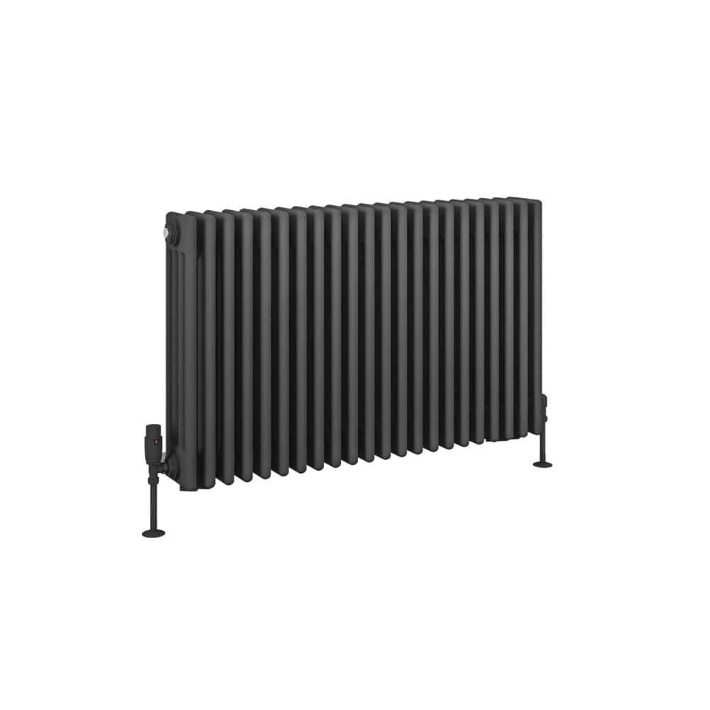 Eastbrook Eastbrook Rivassa Traditional 4 Column Radiator in Matt Anthracite