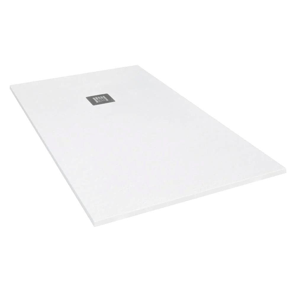 Tissino Rectangle Shower Tray Tissino Giorgio2 Rectangle Shower Tray 1400 x 900mm in White Slate