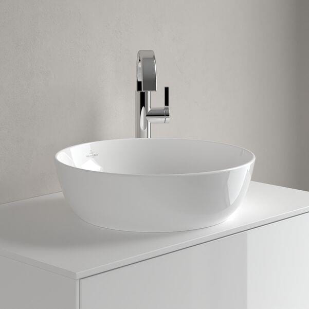 Villeroy & Boch Countertop Basin White Alpin Villeroy & Boch Artis Round 430mm Countertop Basin