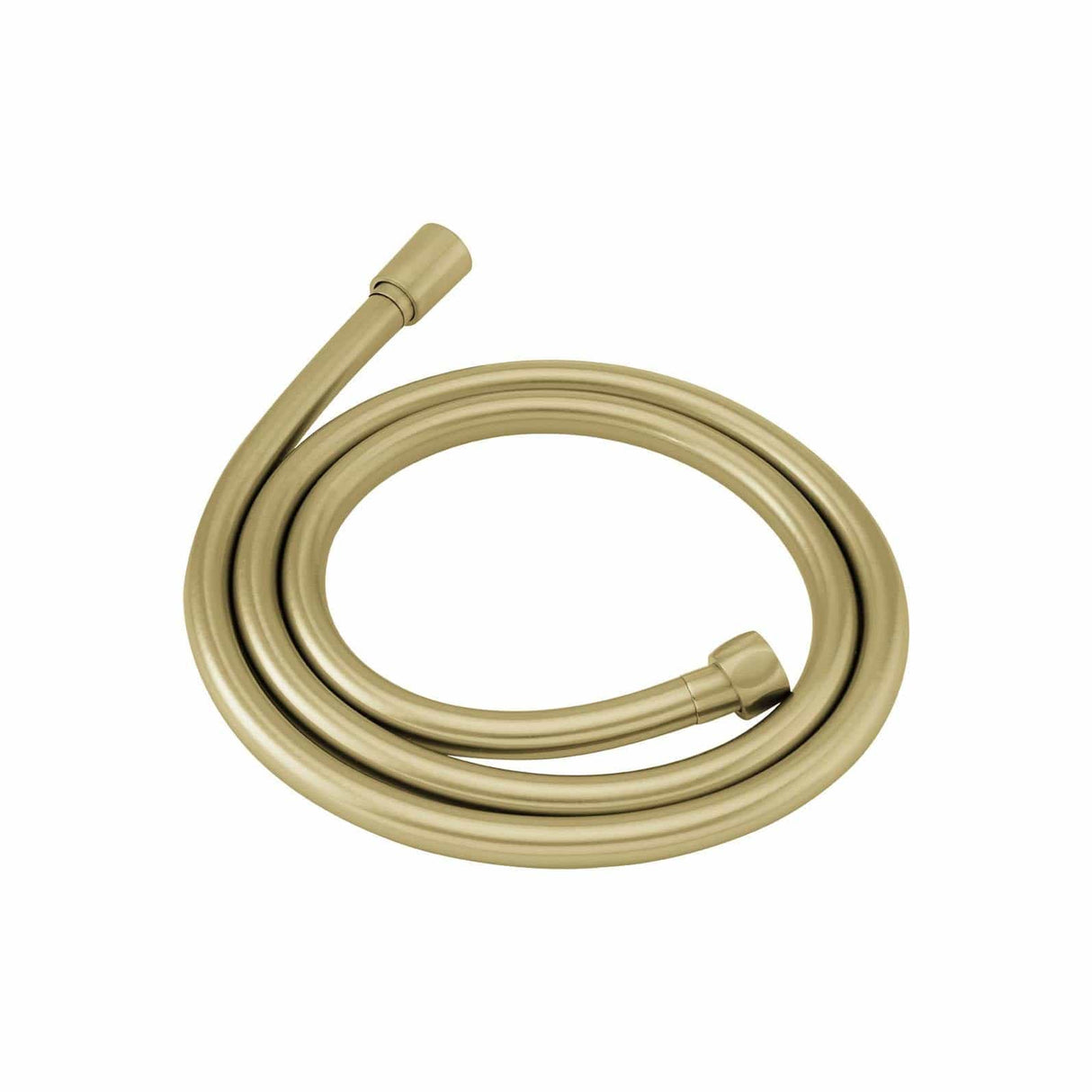 Flova Shower Hose Brushed Brass Flova 1.5m Smooth PVC Shower Hose