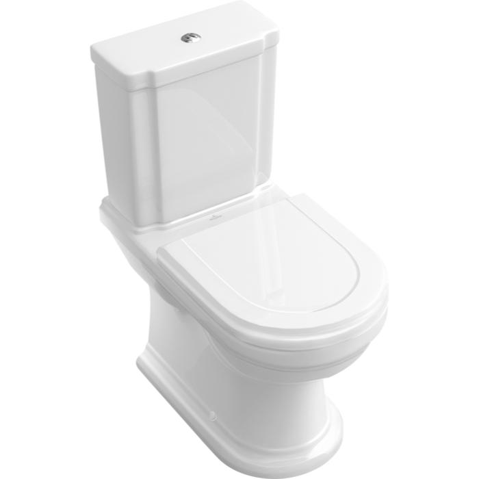 Villeroy & Boch Hommage Traditional Close Coupled Toilet with Seat
