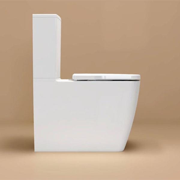 Imex Close Coupled Toilet Imex Ravine Close Coupled Rimless Toilet with Soft Close Seat