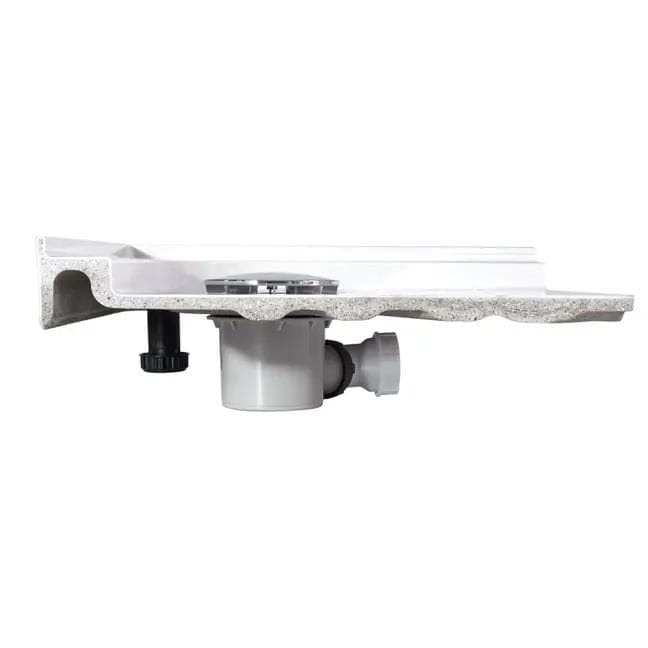 Merlyn Square Shower Tray Merlyn Rectangle Shower Tray with Upstands