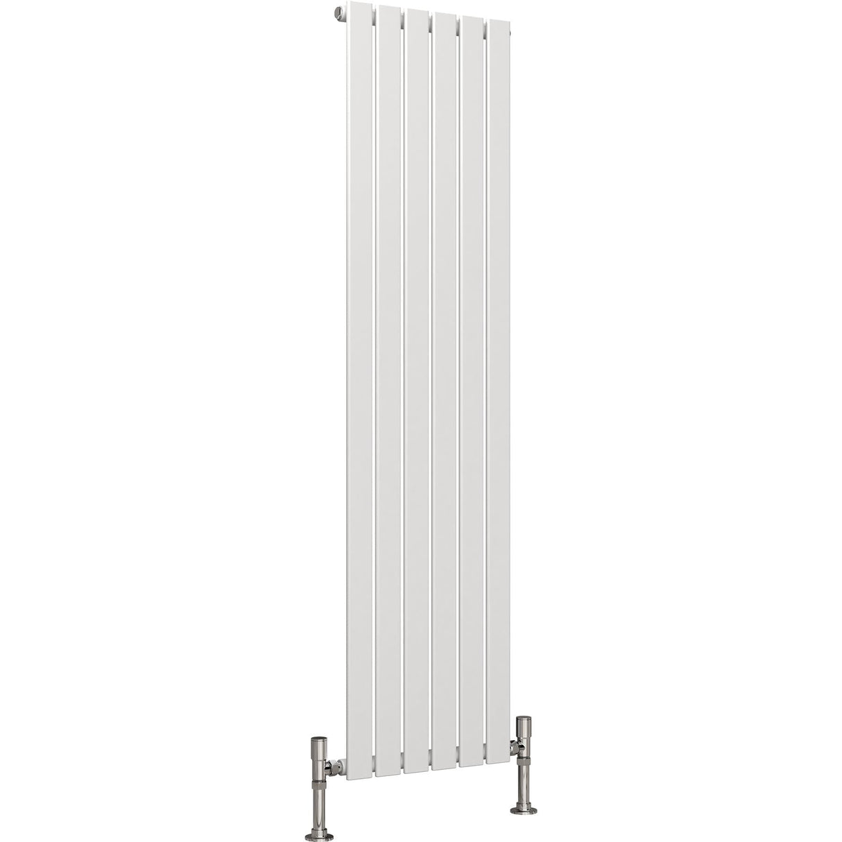 Aquarius Bathrooms Panel Radiator 1600 x420mm / White Aquarius Flat Single Vertical Radiator