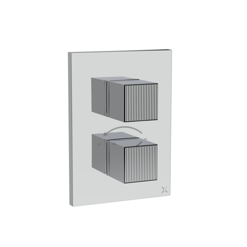 Crosswater Limit Crossbox 2 Multi-Flow Outlet Trimset