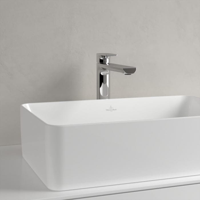 Villeroy & Boch Countertop Basin Villeroy & Boch Collaro 560mm Rectangular Countertop Basin in White Alpin