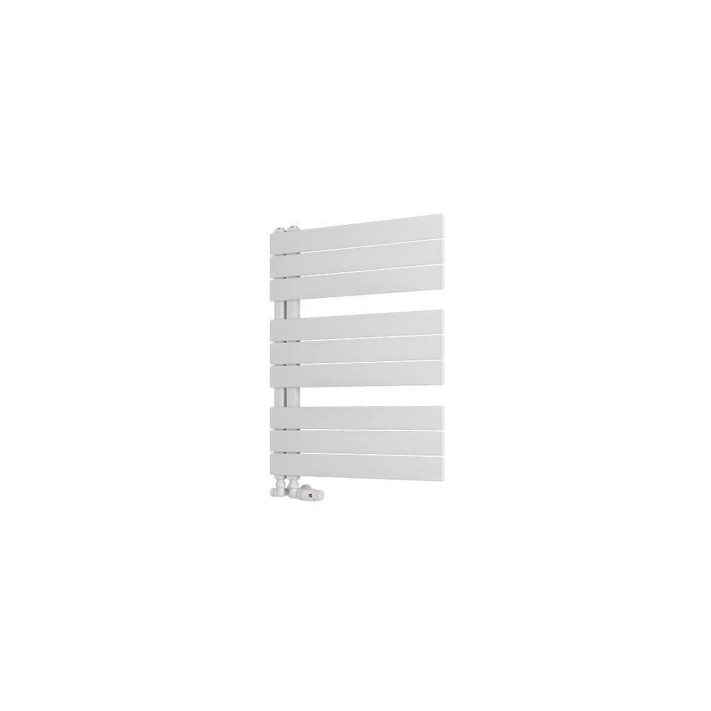 Eastbrook Designer Towel Radiator 800 x 600 / Electric Only Eastbrook Helmsley Straight Vertical Designer Towel Rail in Matt White