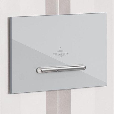 Villeroy and Boch Flush Plate Chrome Villeroy & Boch ViConnect 300S Toilet Flush Plate