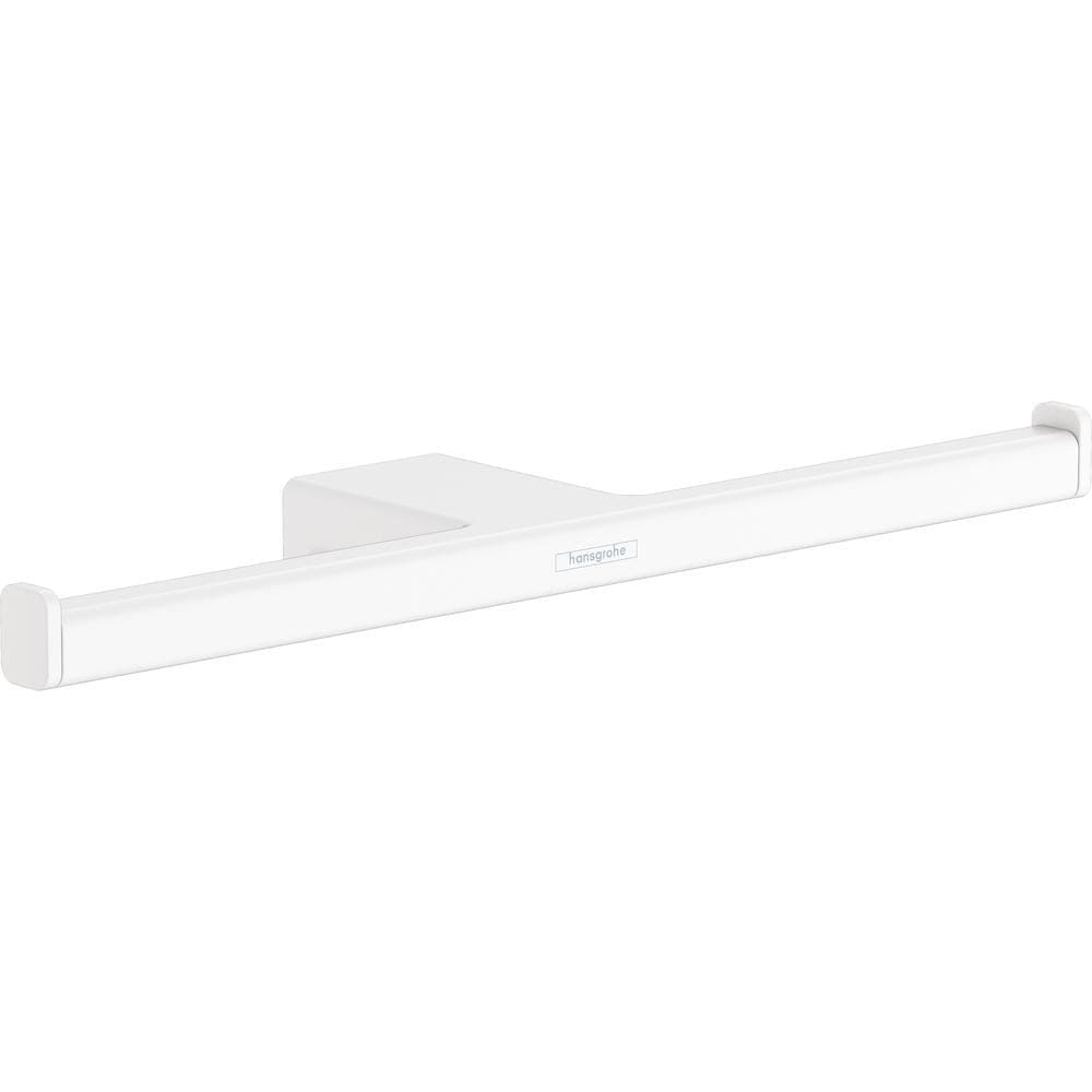 Hansgrohe Toilet Roll Holder Matt White Hansgrohe Addstoris Double Toilet Roll Holder