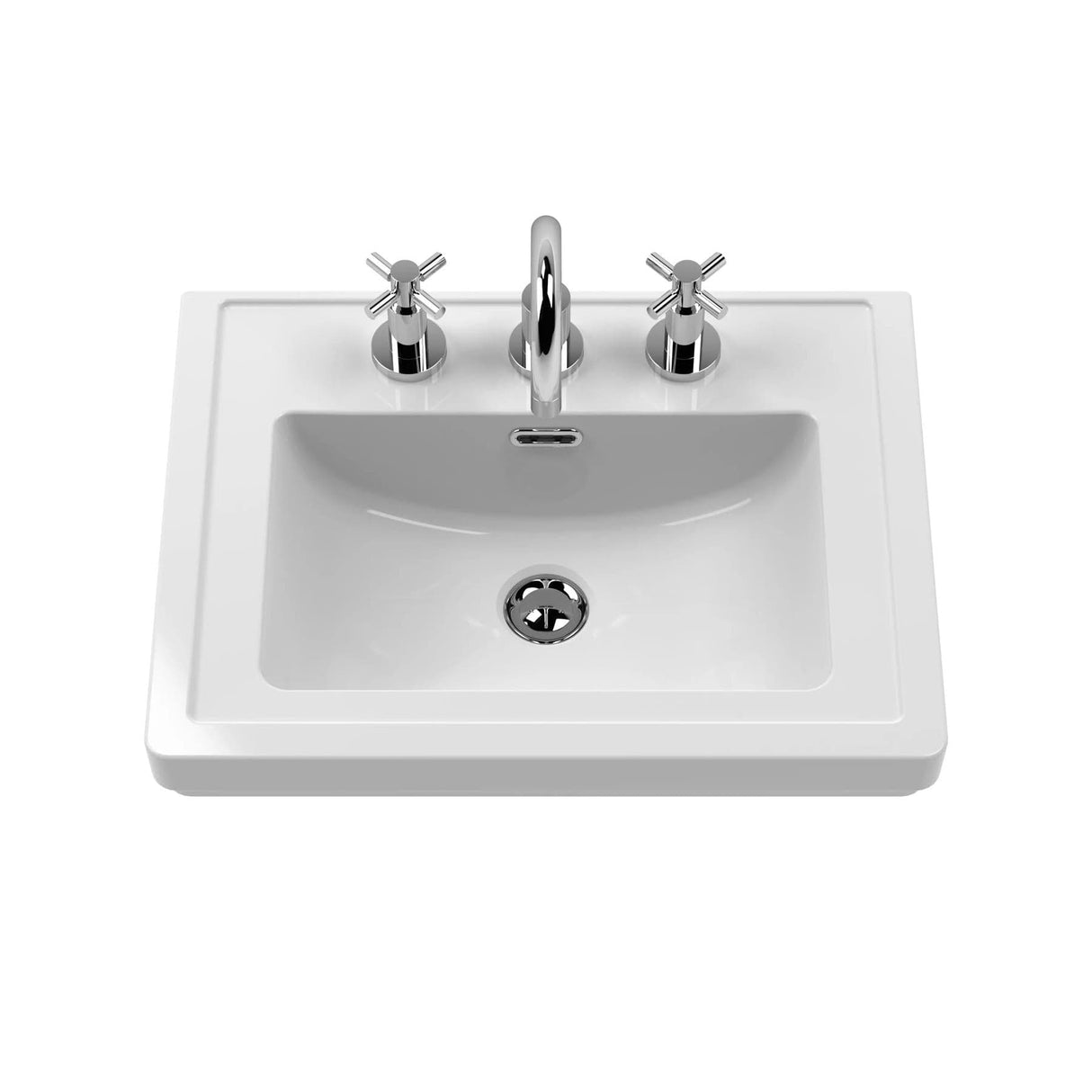 Aquarius Bathrooms Wall Mounted Vanity Unit Aquarius Leighton 500mm Wall Mounted One Drawer Vanity Unit with Basin