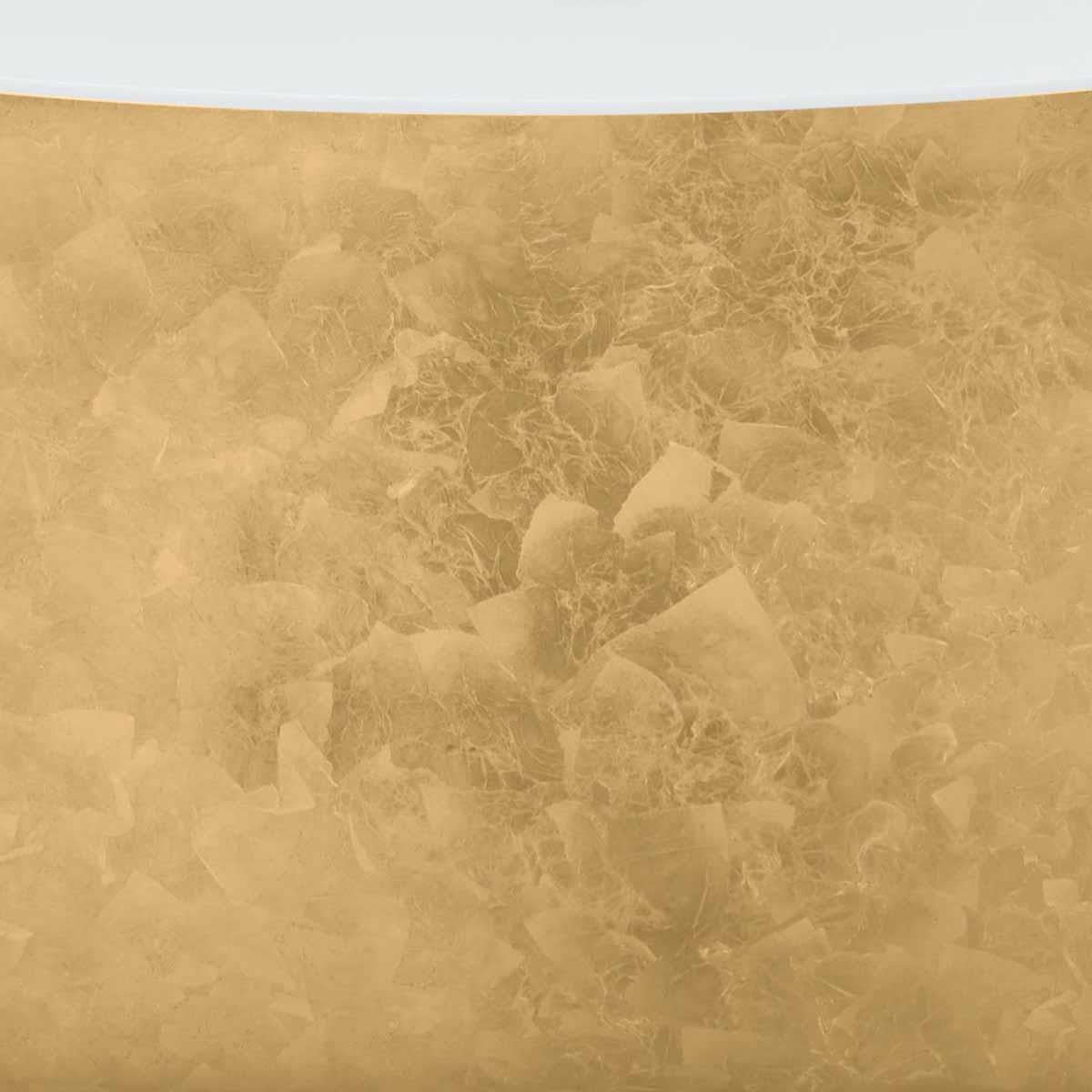 Heritage Holywell Metallic Effect Freestanding Acrylic Slipper Bath