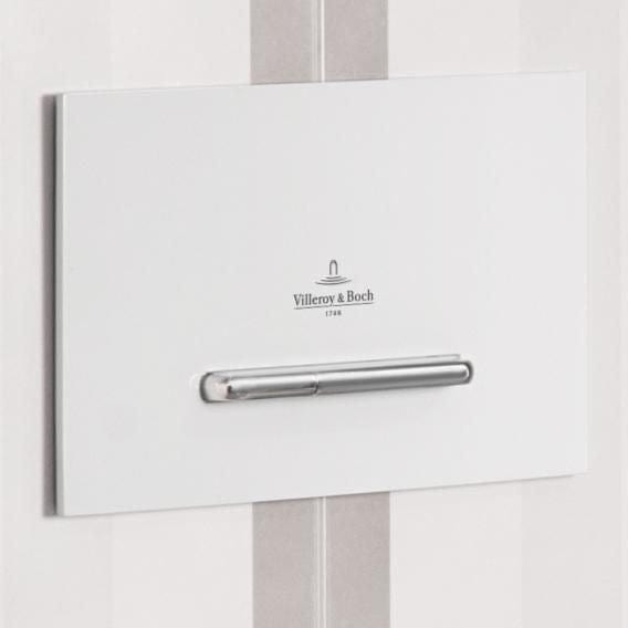 Villeroy and Boch Flush Plate White Villeroy & Boch ViConnect 300S Toilet Flush Plate