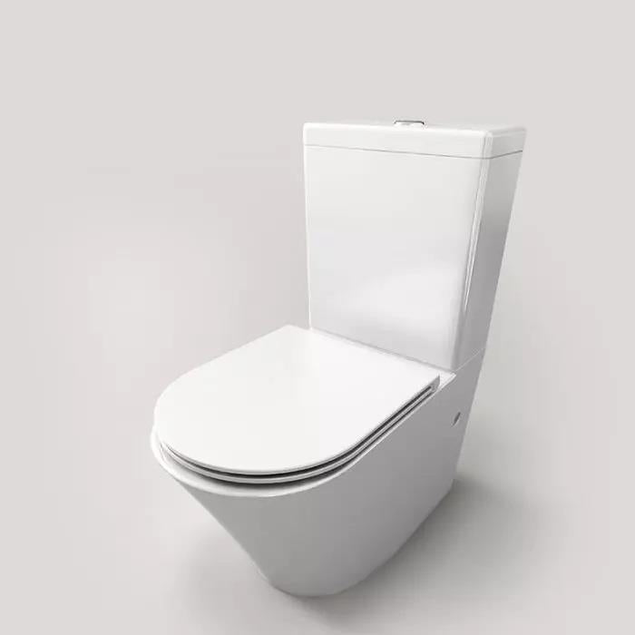 Aquarius KF-Series Rimless Close Coupled Toilet with Soft Close Seat