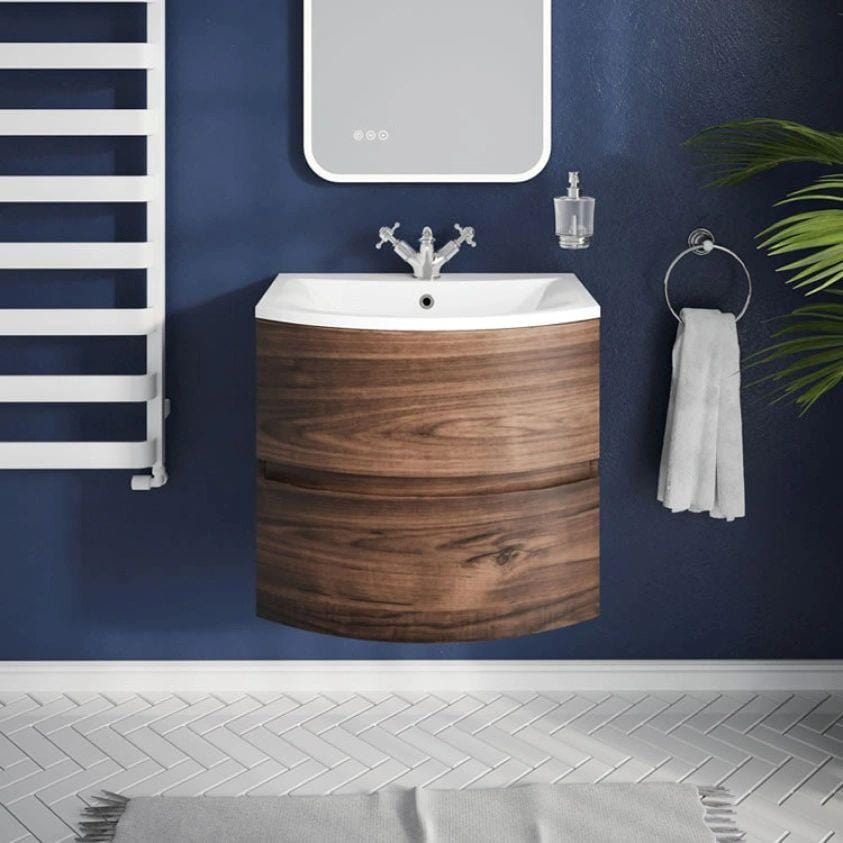 Crosswater Wall Mounted Vanity Unit Crosswater Svelte Wall Hung Vanity Unit with Basin