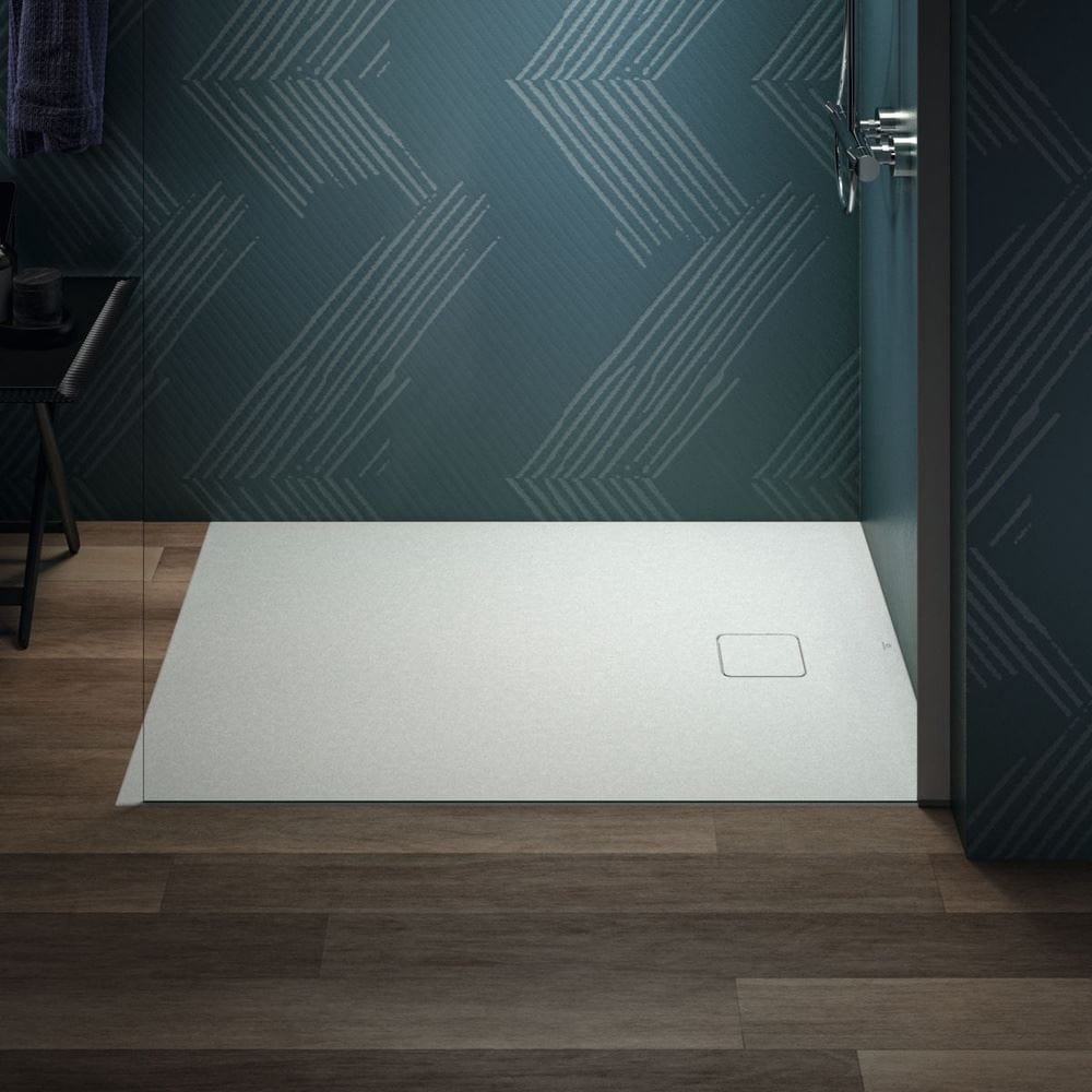 Ideal Standard Rectangle Shower Tray Ideal Standard Ultra Flat EVO 35mm Shower Tray in Silk White with Waste