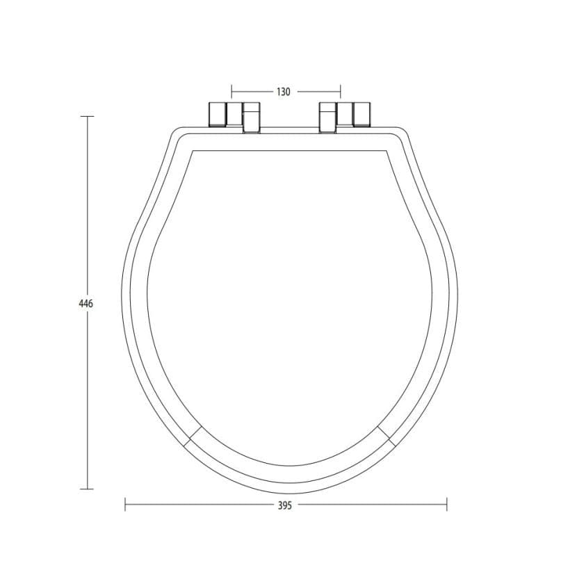 Imperial Toilet Seat Imperial Regent Solid Wood Toilet Seat in Natural Oak with Soft Close Hinges