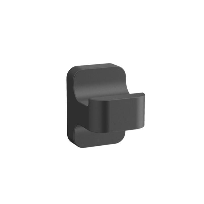 Crosswater Robe Hook Matt Black Crosswater Rotar Robe Hook