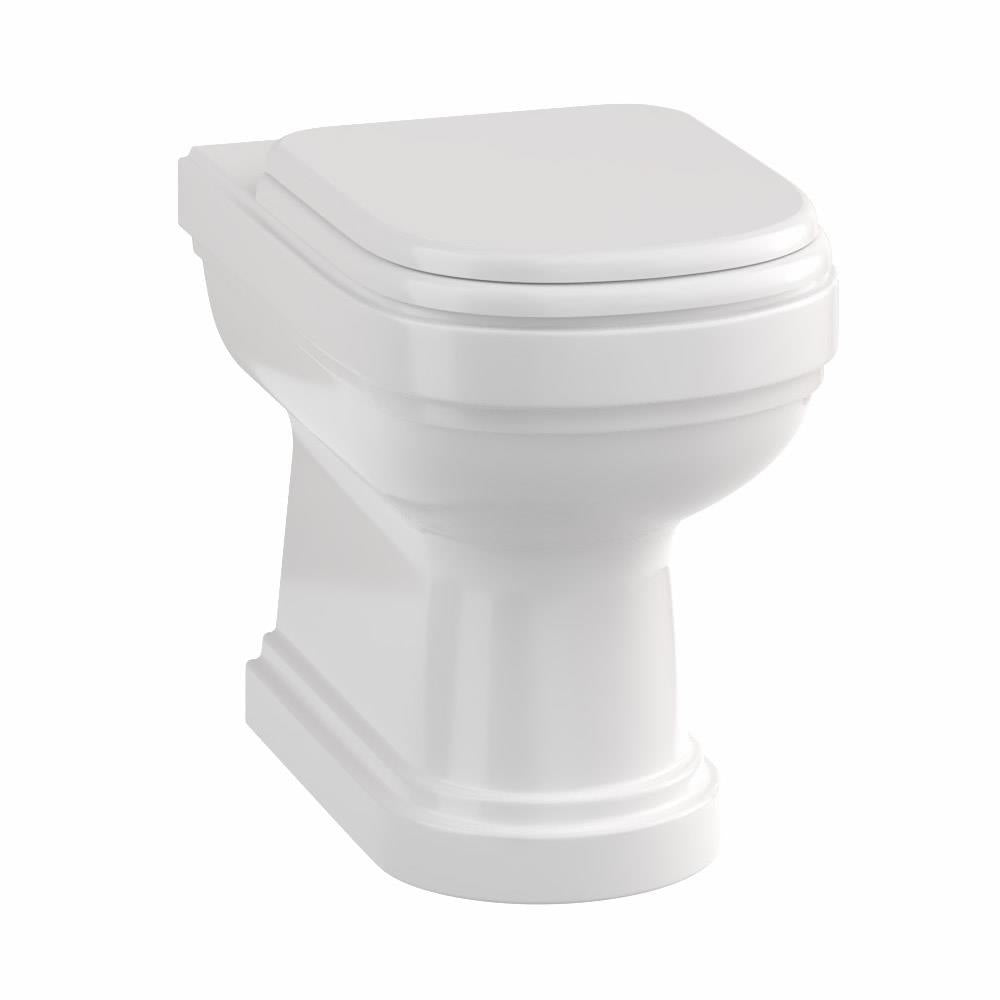Burlington Riviera Back to Wall Toilet with Soft Close Seat