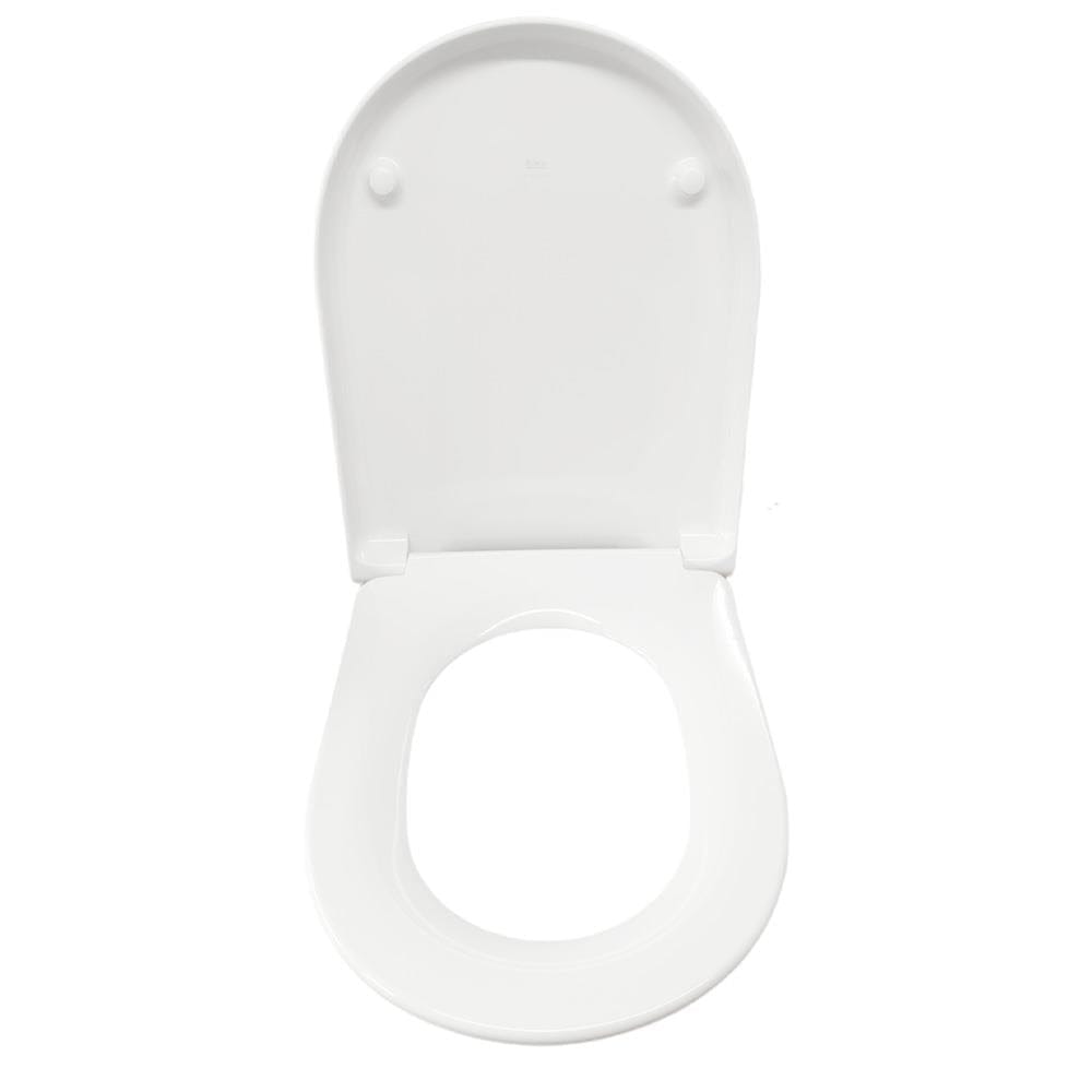 Roca Toilet Seats Roca The Gap Round Soft Close, Quick Release Toilet Seat