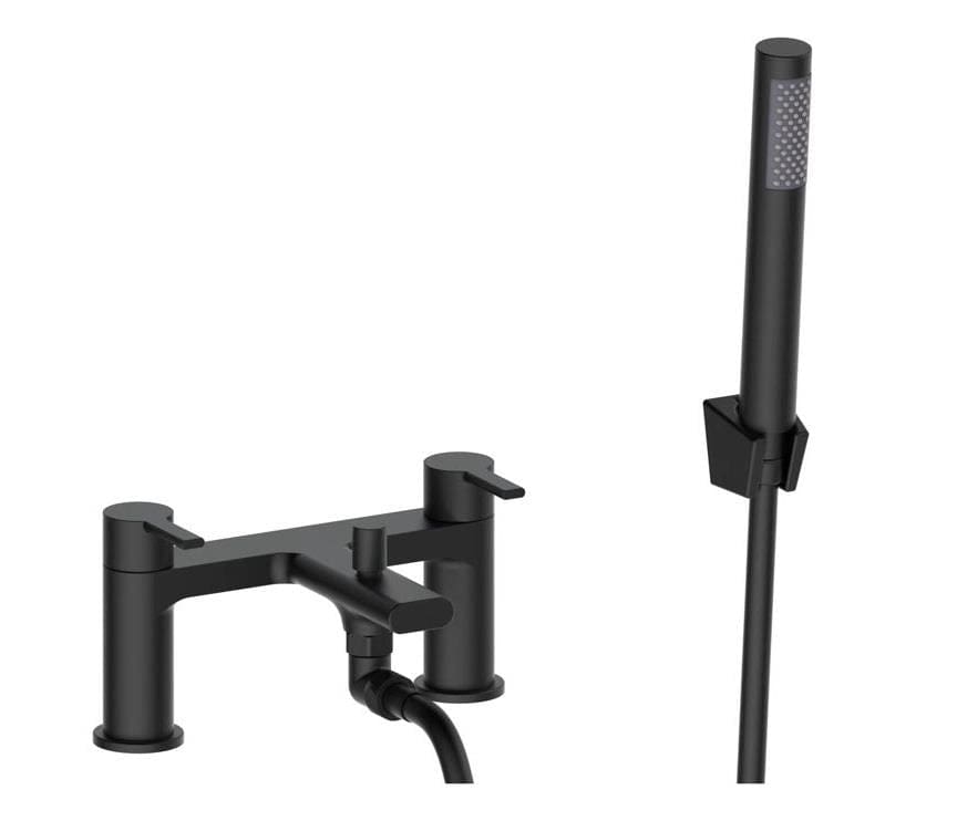 Aquarius Bath Shower Mixer Matt Black Aquarius Evolution Bath Shower Mixer Tap