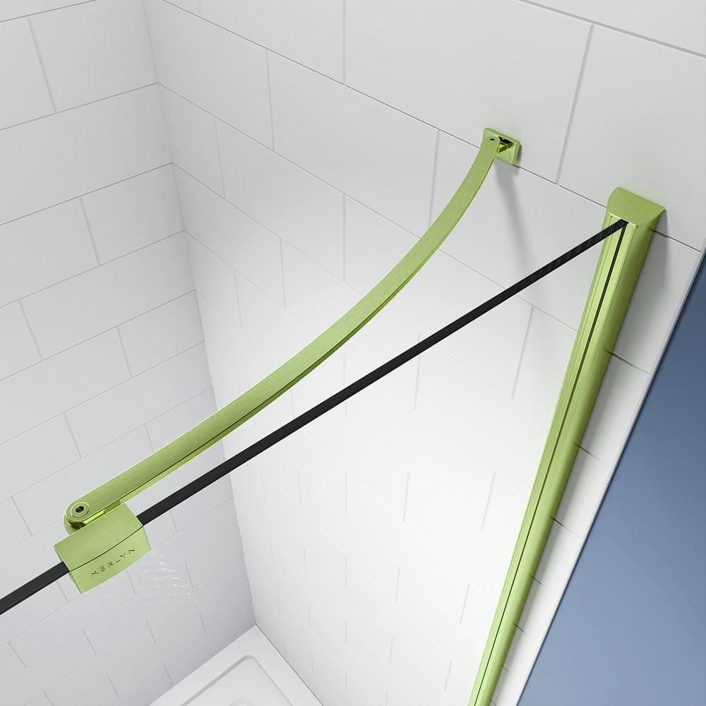 Merlyn Hinged Shower Door Merlyn Ionic Essence Frameless Hinged Shower Door and Inline Panel