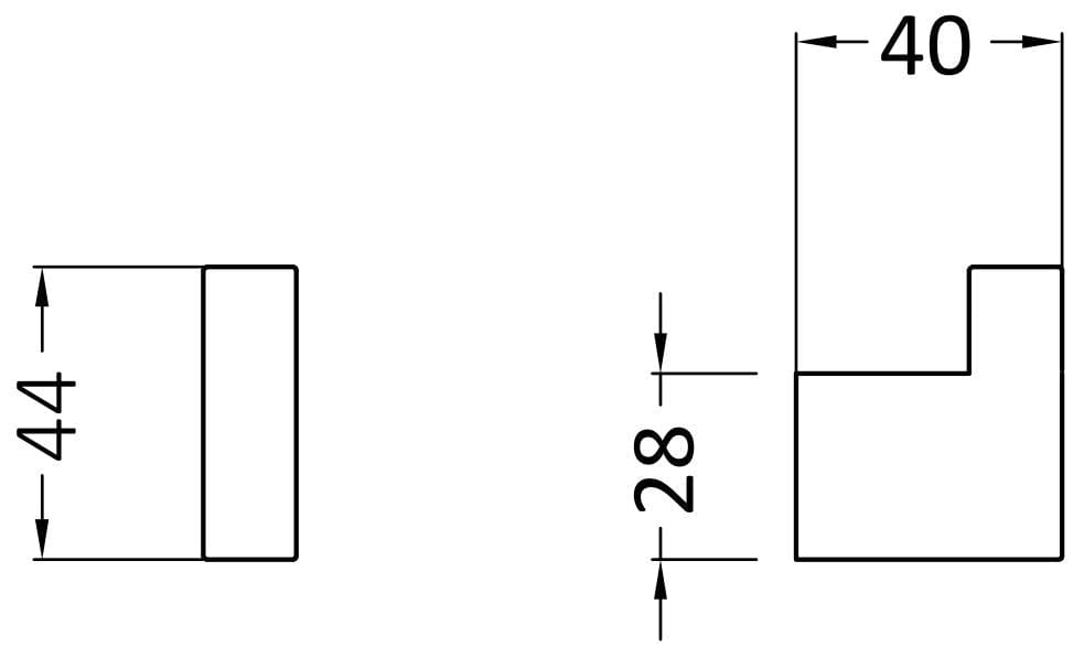 Crosswater Robe Hook Crosswater MPRO Robe Hook