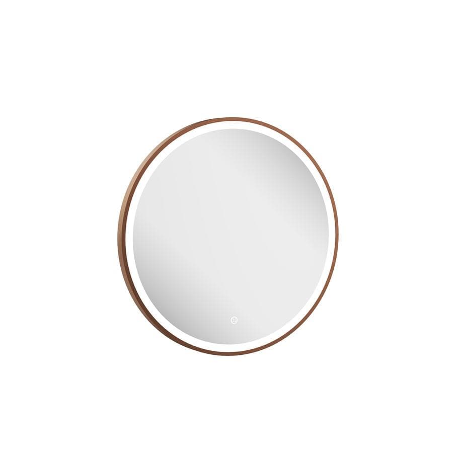 Crosswater Illuminated Mirror Crosswater Infinity Round Framed LED Illuminated Mirror