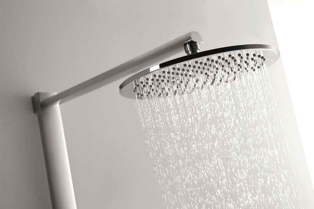 Flova Shower Set Flova Allore Thermostatic Shower Column with Hand Shower Set, Body Jets and Over Head Shower - Chrome
