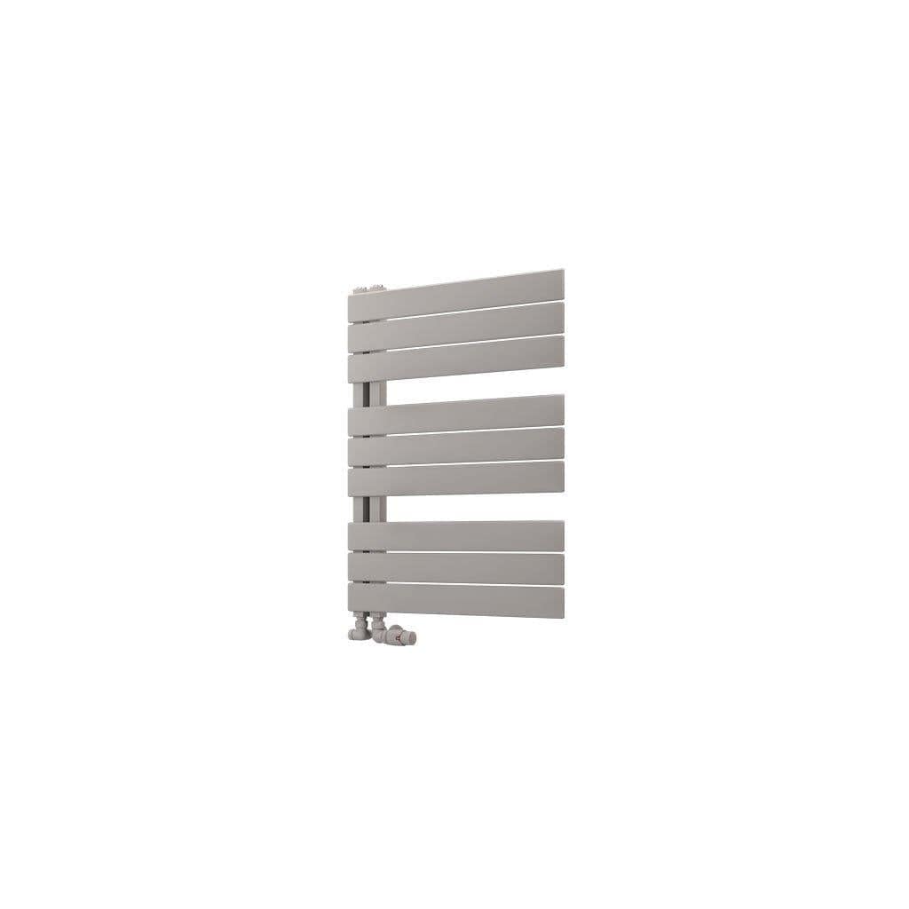 Eastbrook Designer Towel Radiator 800 x 600 / Central Heating Eastbrook Helmsley Straight Vertical Designer Towel Rail in Matt Grey