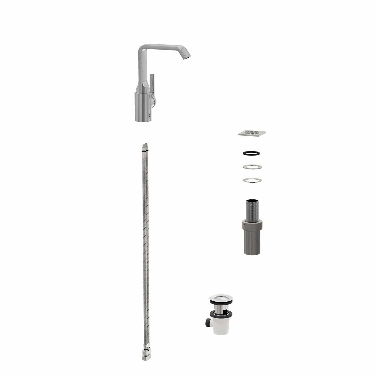 VitrA Mono Basin Tap VitrA Suit Basin Mixer Tap with Side Lever