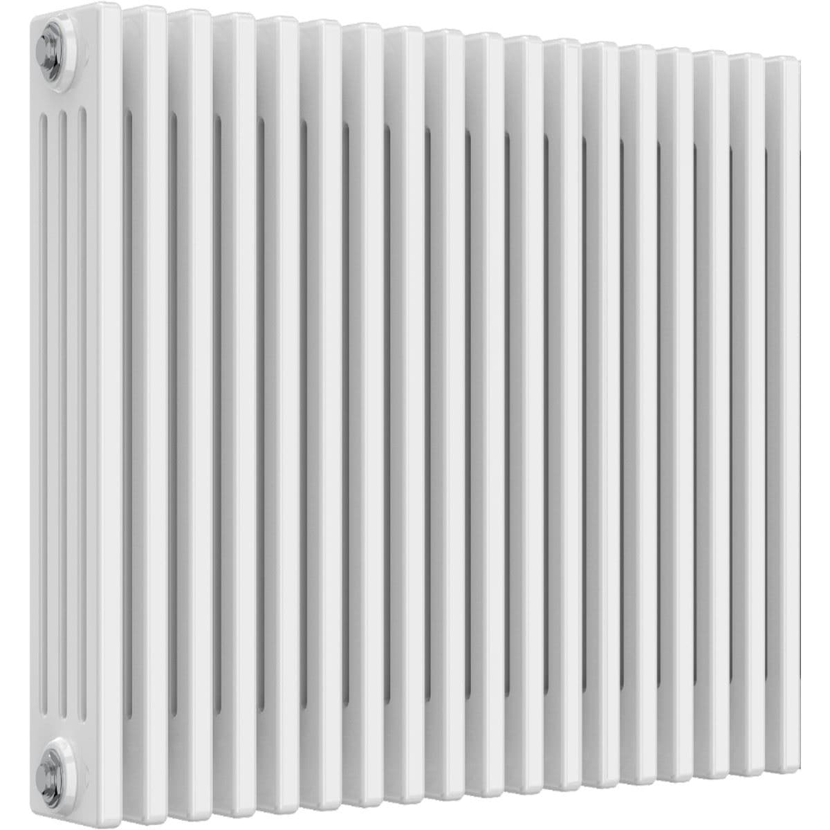 Aquarius Bathrooms Column Radiator Aquarius Foundry Horizontal 4 Column Radiator in White