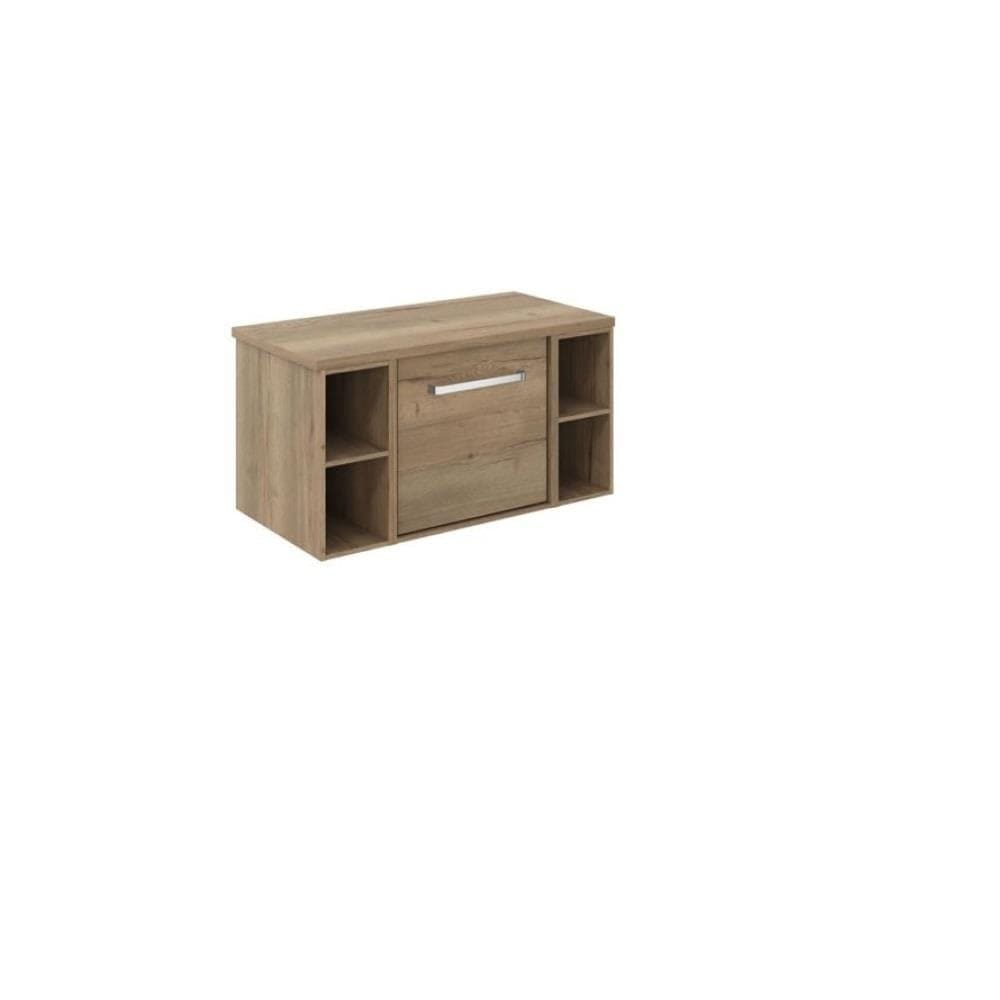 Crosswater Infinity Wall Mounted Vanity Unit with Worktop