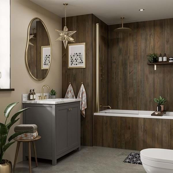 Multipanel Wall Panel Multipanel Linda Barker Wall Panels in Salvaged Plank Elm