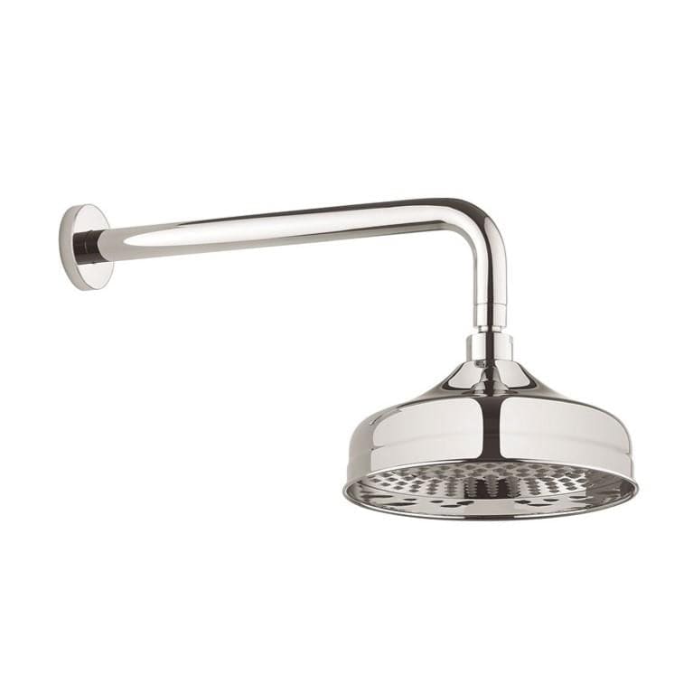 Crosswater Fixed Shower Head Crosswater Belgravia 200mm Round Fixed Shower Head in Chrome