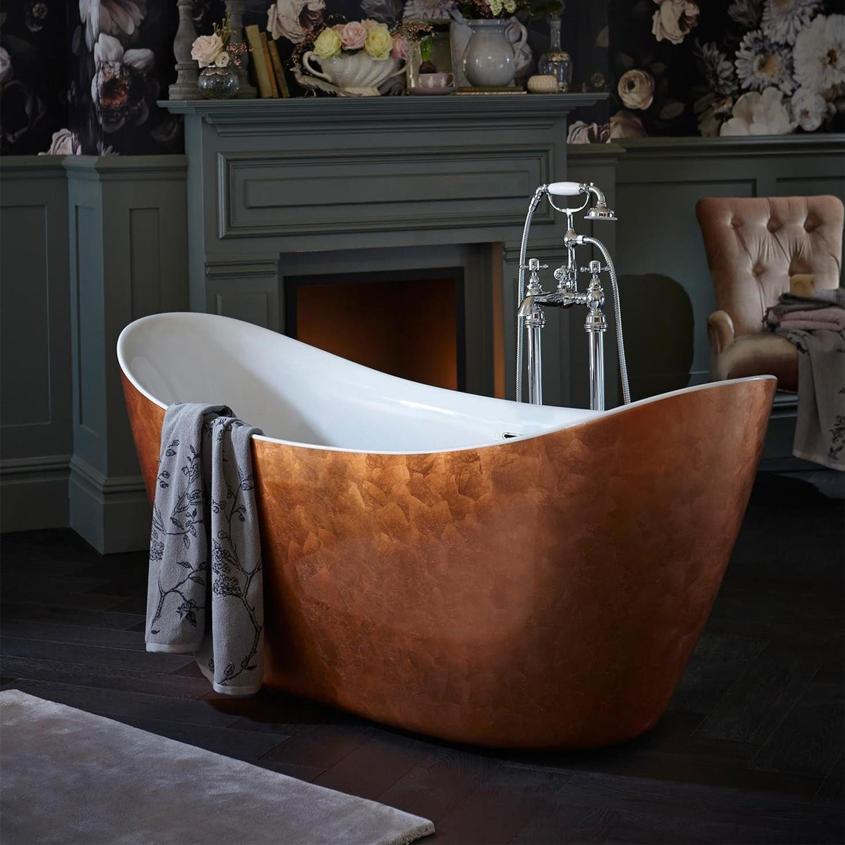 Heritage Roll Top and Slipper Freestanding Bath Heritage Hylton Freestanding Slipper Bath