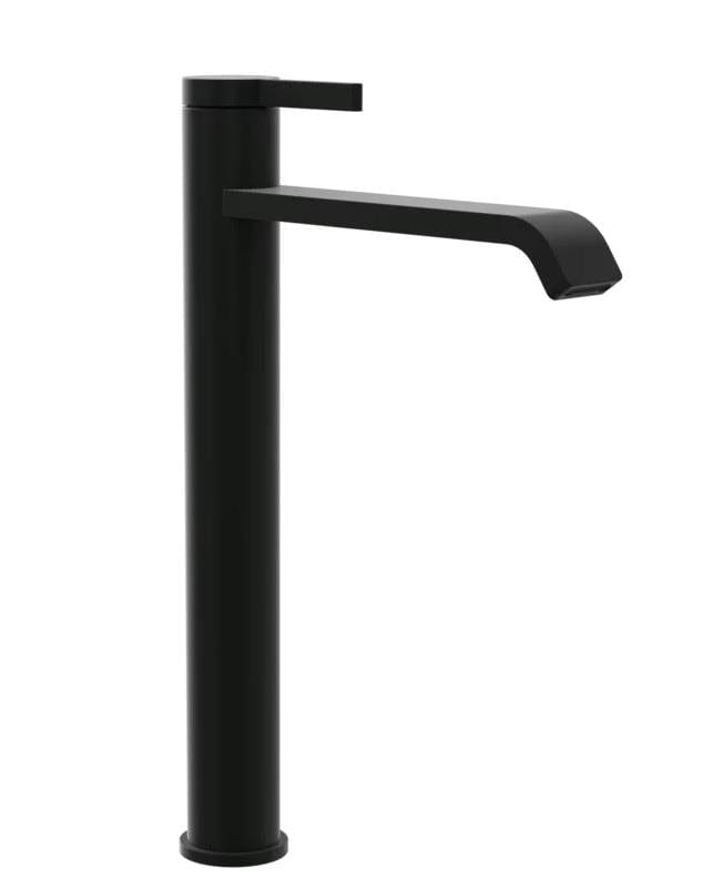 Villeroy & Boch Tall Basin Tap Matt Black Villeroy & Boch Dawn Tall Single Lever Basin Mixer Tap
