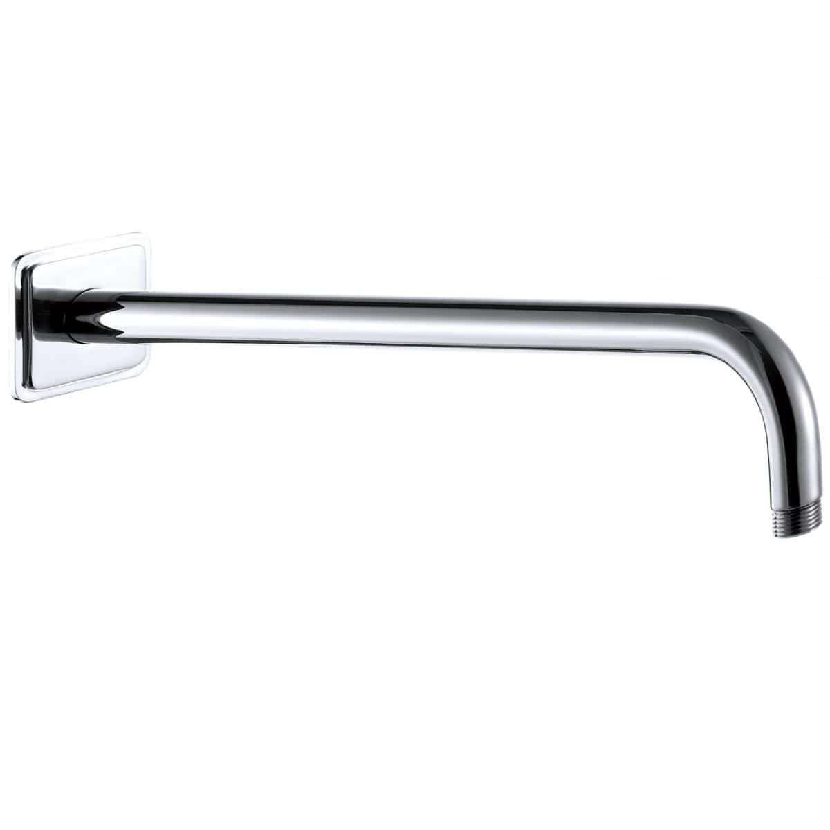 JTP Fixed Shower Arm Chrome JTP Grosvenor Wall Mounted 400mm Shower Arm