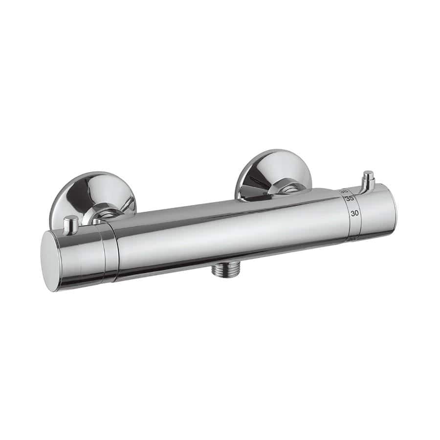 Crosswater Exposed Shower Valve Crosswater Kai Exposed Thermostatic Shower Valve in Chrome