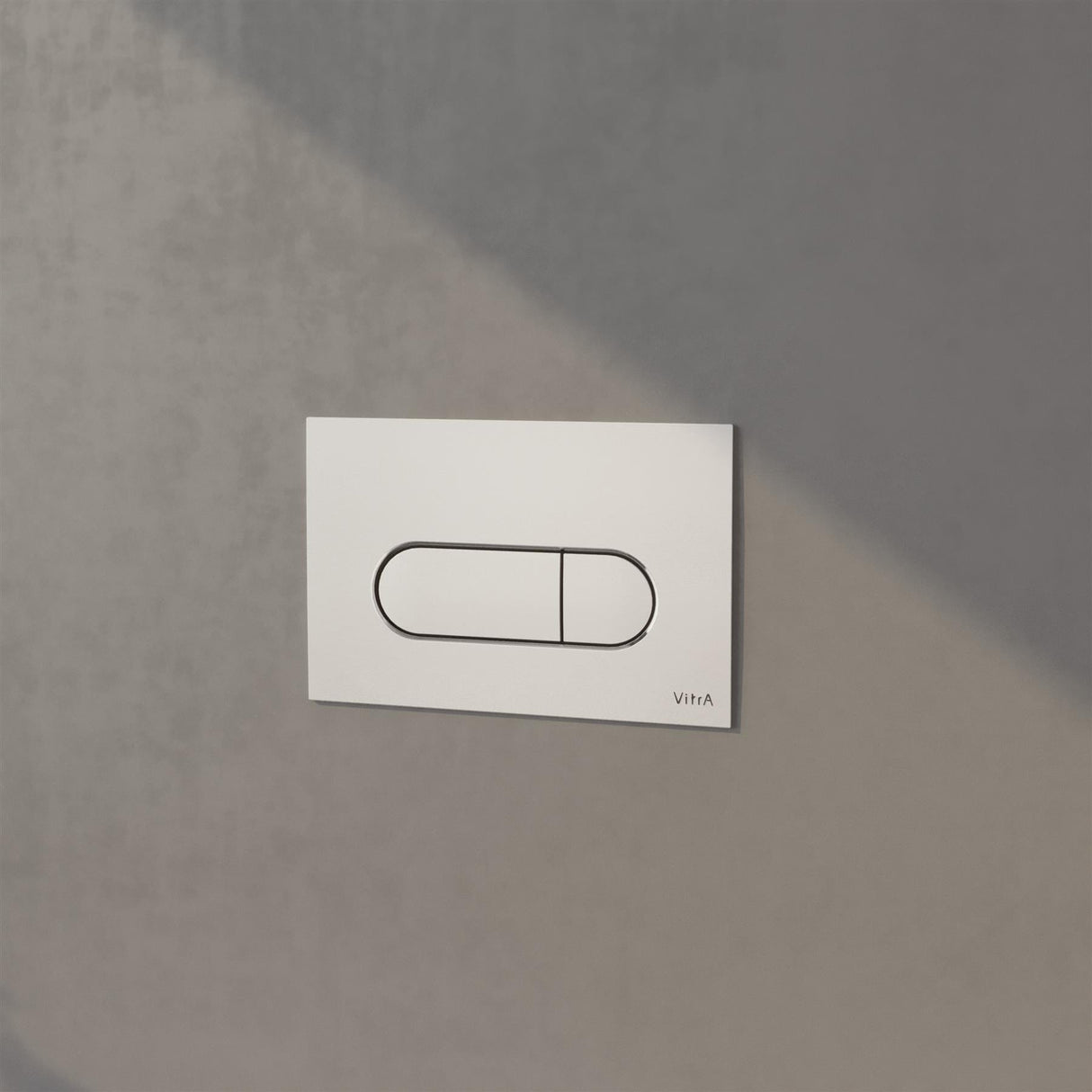 Vitra Flush Plate VitrA Loop Round Mechanical Flush Plate