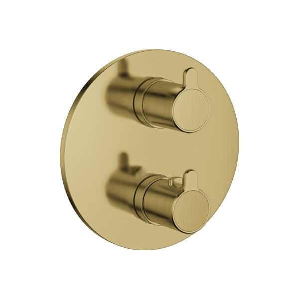 Flova Concealed Shower Valve Flova Moonlight Round 1, 2 or 3 Outlet SlimBOX Finishing Set