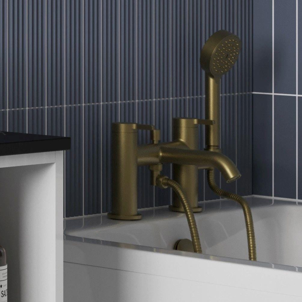 Britton Bath Shower Mixer Britton Hoxton 2.0 Bath Shower Mixer - 2 Tap Hole