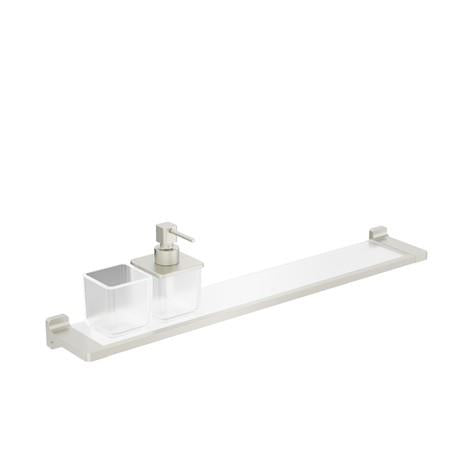 Crosswater Rotar Shelf, Soap Dispenser and Tumbler Holder
