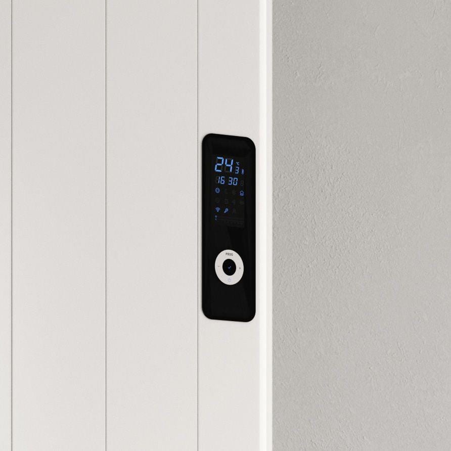 Reina Panel Radiator Reina Maia Wi-Fi Enabled Electric Vertical Panel Radiator in White