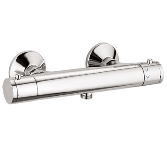 Crosswater Exposed Shower Valve Crosswater Kai Exposed Thermostatic Shower Valve in Chrome