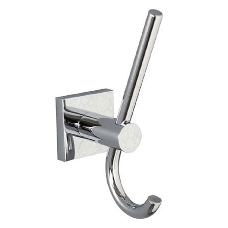 Miller Robe Hook Miller Atlanta Double Robe Hook in Chrome