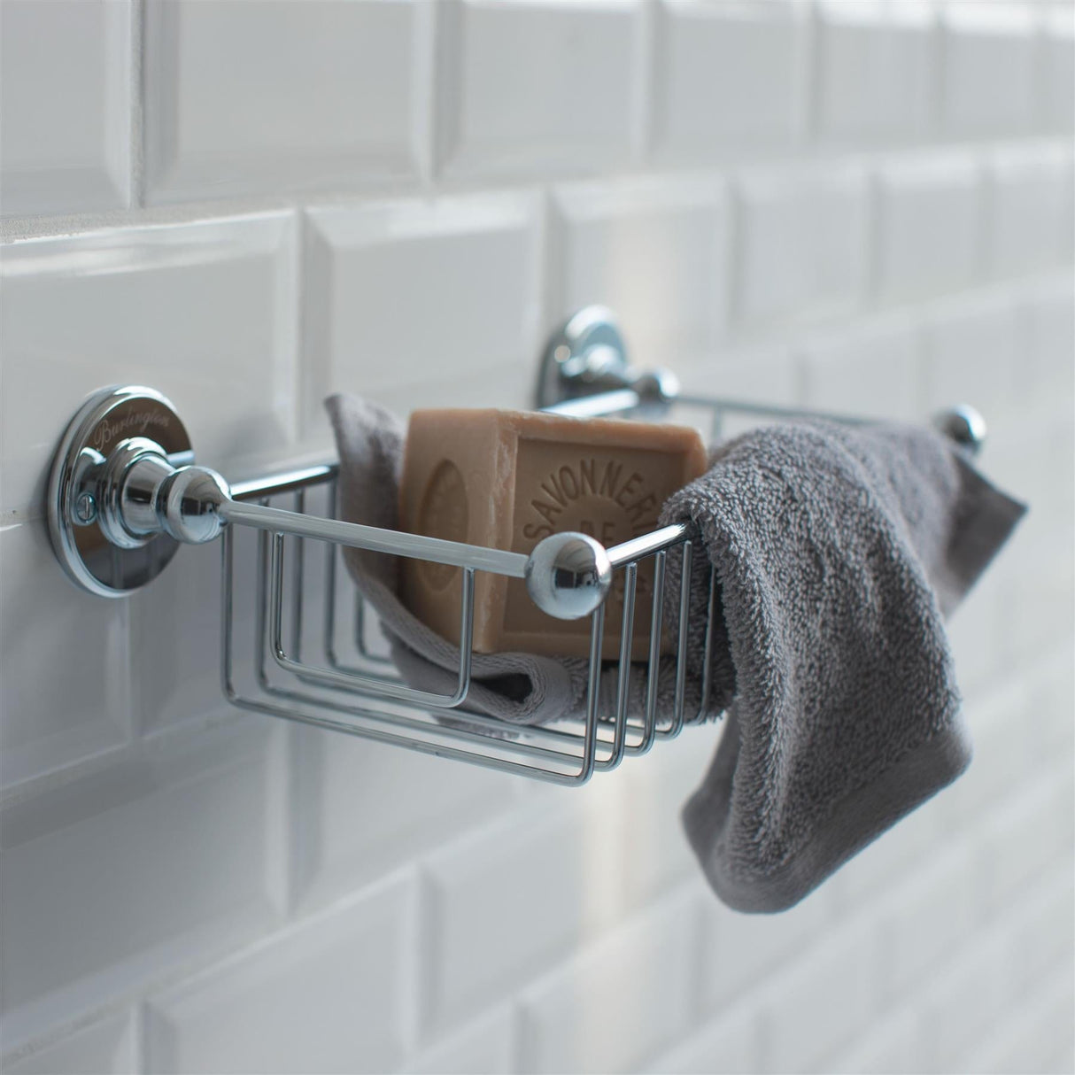 Burlington Soap Dish Burlington Soap Basket in Chrome