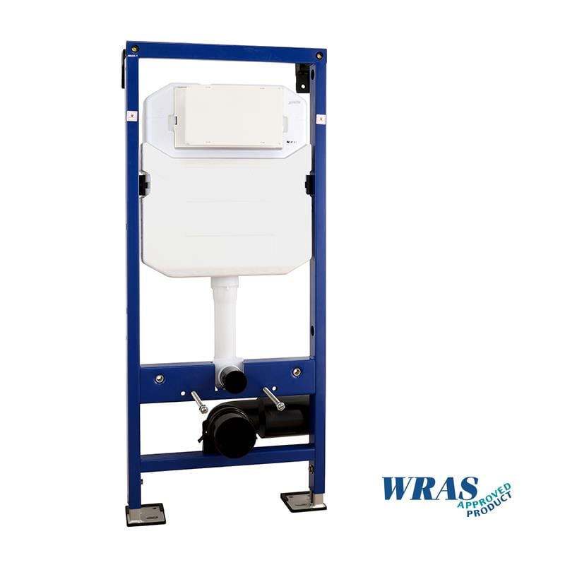 Aquarius Wall Hung WC Frame 1180 x 500mm Aquarius Drake Wall Mounted WC Frame and Cistern