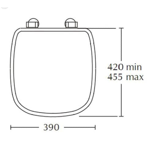 Imperial Toilet Seat Imperial Radcliffe Solid Wood Painted Toilet Seat with Soft Close Hinges