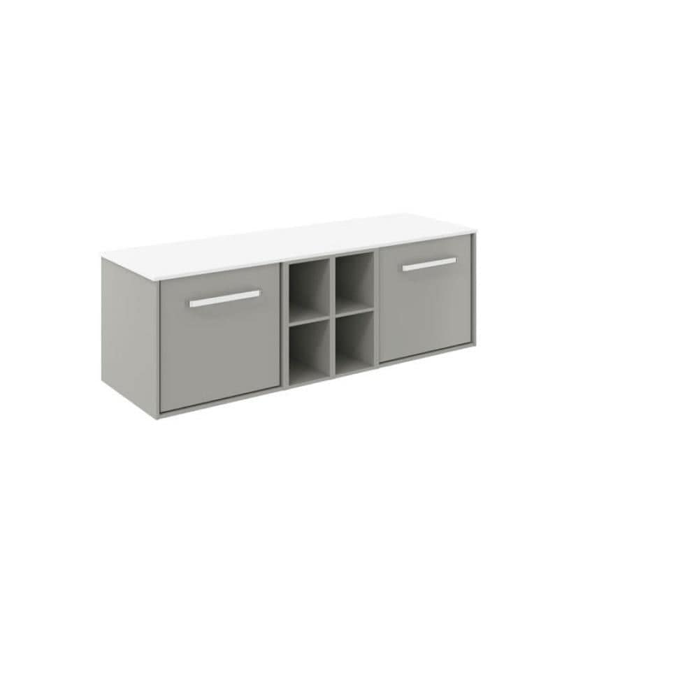 Crosswater Infinity Wall Mounted Vanity Unit with Worktop